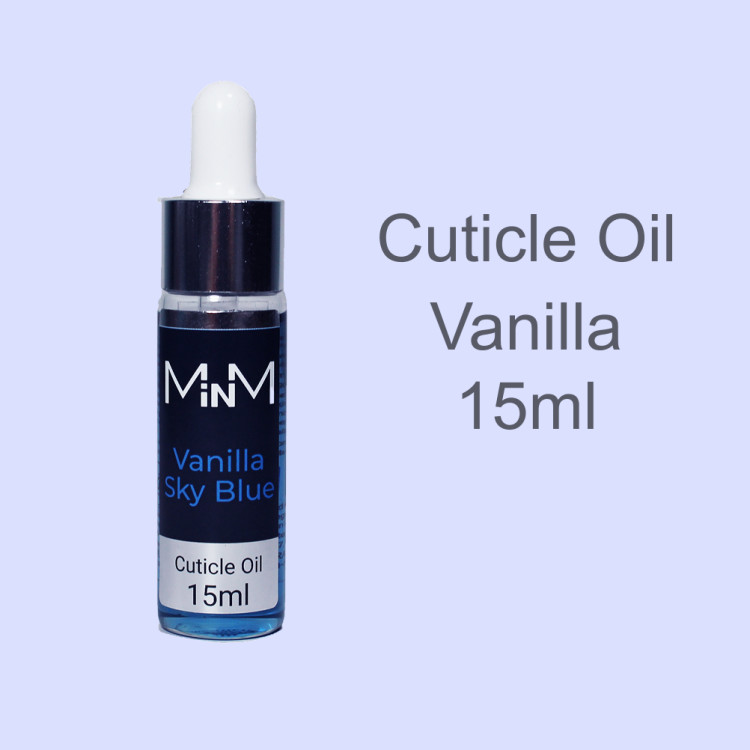 Олійка для кутикули M-in-M Vanilla,15мл.