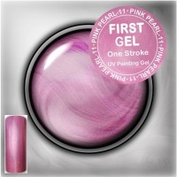 First Gel Гелевая краска №11 Pink Pearl, 5 мл