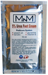Крем для ног с мочевиной 5% M-in-M, 10 мл