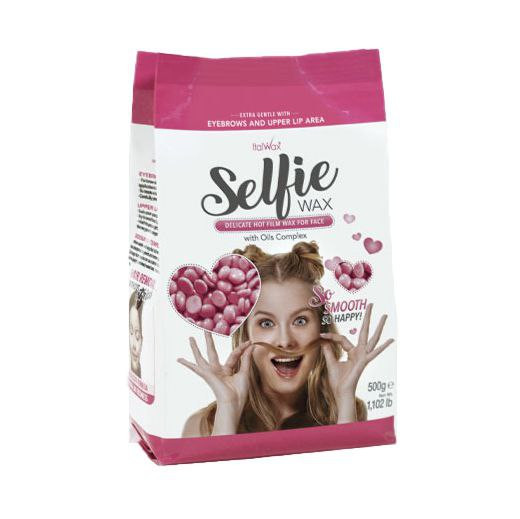 ItalWax Плівковий віск для депіляції обличчя Selfie в гранулах (500гр)