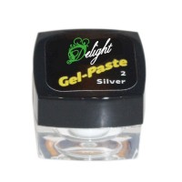 Гель-паста №2 Silver Серебро, 5 гр